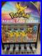 Black 6 Slot Themed Pokemon Trading Card Center Vending Machine Vintage Domed