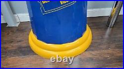 Blockbuster Video Jumbo Globe Gumball Machine Vintage Original PICK UP ONLY