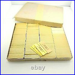 Box of 1000+ STARS FORTUNE Cards Slips Vending Machine VTG Teller Paper Cookie