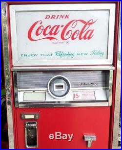Cavalier C-55e Vintage 15 Coca-cola Vending Soda Pop Coke Machine