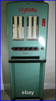 CIGAROMAT 6-Selection Cigar Lobby Vending Machine Vintage UNRESTORED 1950s