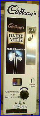 Cadburys Dairy Milk Retro Vending Machine Vintage Chocolate Wall Type ideal gift