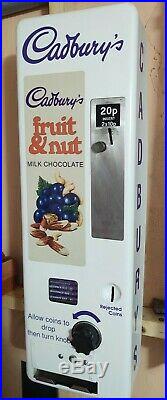 Cadburys Fruit & Nut Retro Vending Machine Vintage Chocolate Dairy Milk