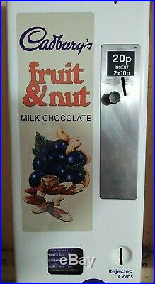 Cadburys Fruit & Nut Retro Vending Machine Vintage Chocolate Dairy Milk