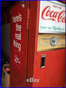 Cavalier C-55d Vintage Coca-cola Vending Coke Machine