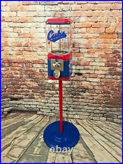 Chicago Cubs inspired vintage gumball candy Acorn penny machine man cave gift