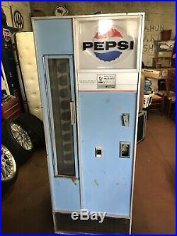 Choice Vend Vu-b-9-72 Pepsi Vending Machine Vintage
