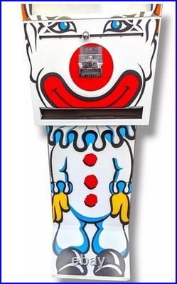 Clown Vending Machine Operated Trade Stimulator Coin Op Slot Arcade Gumball 70s