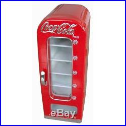 Coca-Cola 10 Can Vending Refrigerator, Counter Top Coke Soda Beer Novelty Fridge