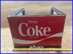 Coca-Cola Coke Soda Vintage Vending Machine Sign/top Part all Steel