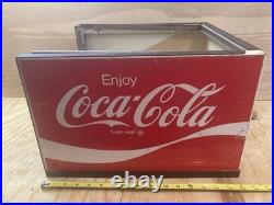 Coca-Cola Coke Soda Vintage Vending Machine Sign/top Part all Steel