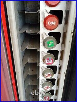 Coca Cola Coke Vending Machine Cavalier Vintage Model 1USS-64101 WORKS GREAT