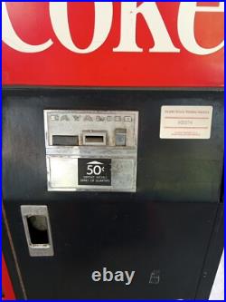 Coca Cola Coke Vending Machine Cavalier Vintage Model 1USS-64101 WORKS GREAT