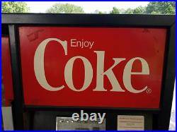 Coca Cola Coke Vending Machine Cavalier Vintage Model 1USS-64101 WORKS GREAT