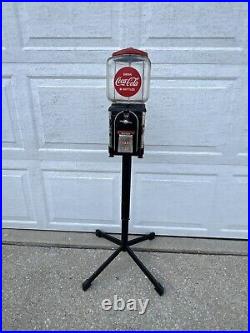 Coca Cola Coke memorabilia vtg gumball candy coin-op machine game room man cave