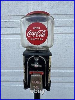Coca Cola Coke memorabilia vtg gumball candy coin-op machine game room man cave
