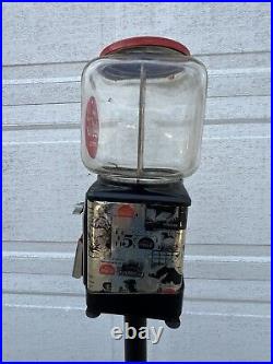Coca Cola Coke memorabilia vtg gumball candy coin-op machine game room man cave