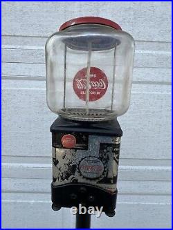 Coca Cola Coke memorabilia vtg gumball candy coin-op machine game room man cave