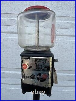Coca Cola Coke memorabilia vtg gumball candy coin-op machine game room man cave