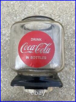 Coca Cola Coke memorabilia vtg gumball candy coin-op machine game room man cave