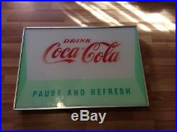 Coca-Cola Collectible Vintage Vending Machine Sign