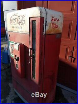 Coca Cola Machine 110 50's Soda Vintage Coke