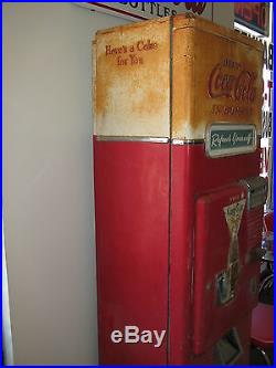 Coca-Cola Machine Westinghouse Coke 1950's Retro Vintage Antique Soda Vending