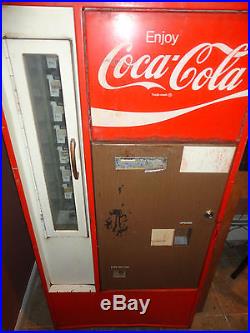 Coca Cola Soda Vintage Original Soda Bottle Vending Machine Vendo 56 or Cavalier