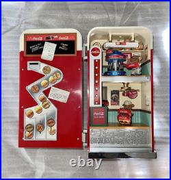 Coca-Cola Vending Machine Miniature with Moving Gimmick Vintage Rare