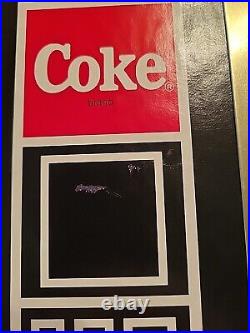 Coca-Cola Vending Machine Storage Trunk Coke Soda Pop Display Vintage 1990