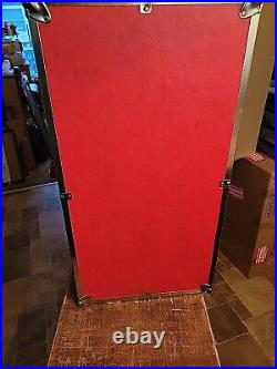 Coca-Cola Vending Machine Storage Trunk Coke Soda Pop Display Vintage 1990