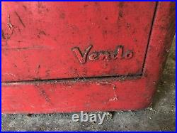 Coca Cola Vending Machine WORKS SEE DESC FOR SHIP Antique Vintage Vendo Spin Top