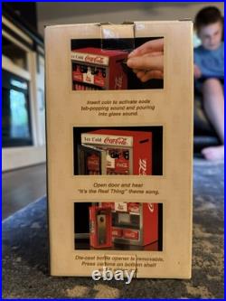 Coca-Cola Vintage Die-Cast Musical Bank Vending Machine