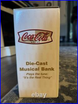 Coca-Cola Vintage Die-Cast Musical Bank Vending Machine