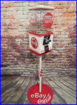 Coca Cola memorabilia vintage gumball machine candy dispenser bar man cave gift