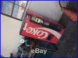 Coca-cola 5 Selection Vending Machine / As-is Working / Cheap / Vintage