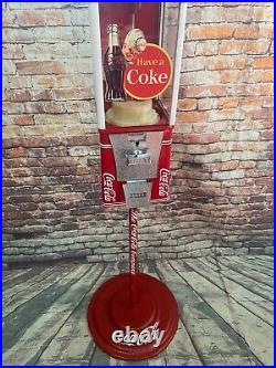 Coca cola Coke memorabilia vintage gumball candy machine game room man cave gift