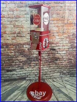 Coca cola Coke memorabilia vintage gumball candy machine game room man cave gift