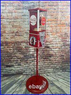 Coca cola Coke memorabilia vintage gumball candy machine game room man cave gift