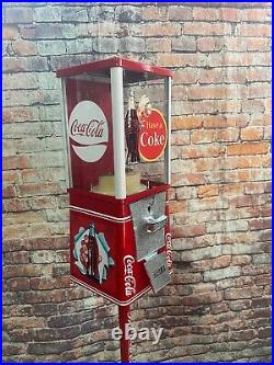 Coca cola Coke memorabilia vintage gumball candy machine game room man cave gift