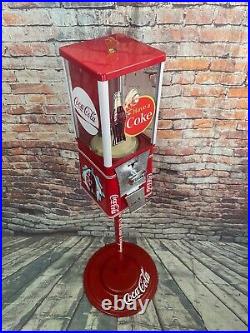 Coca cola Coke memorabilia vintage gumball candy machine game room man cave gift