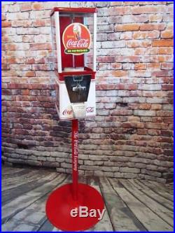 Coca cola Coke vintage gumball nut candy machine game room coke memorabilia