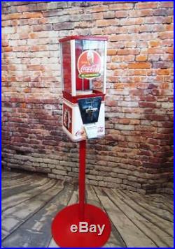 Coca cola Coke vintage gumball nut candy machine game room coke memorabilia