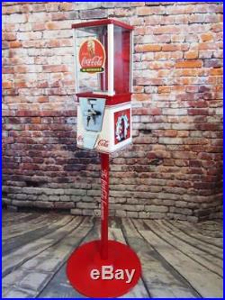 Coca cola Coke vintage gumball nut candy machine game room coke memorabilia