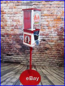 Coca cola Coke vintage gumball nut candy machine game room coke memorabilia