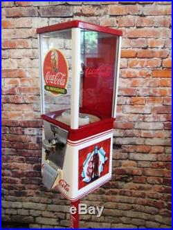 Coca cola Coke vintage gumball nut candy machine game room coke memorabilia