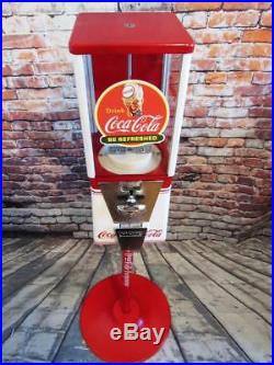 Coca cola Coke vintage gumball nut candy machine game room coke memorabilia