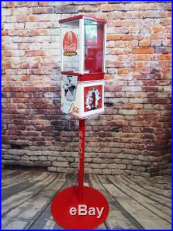 Coca cola Coke vintage gumball nut candy machine game room coke memorabilia gift
