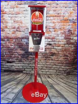 Coca cola memorabilia novelty Coke vintage gumball machine candy machine