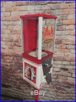Coca cola memorabilia vintage candy machine gumball / nuts dispenser memorabilia